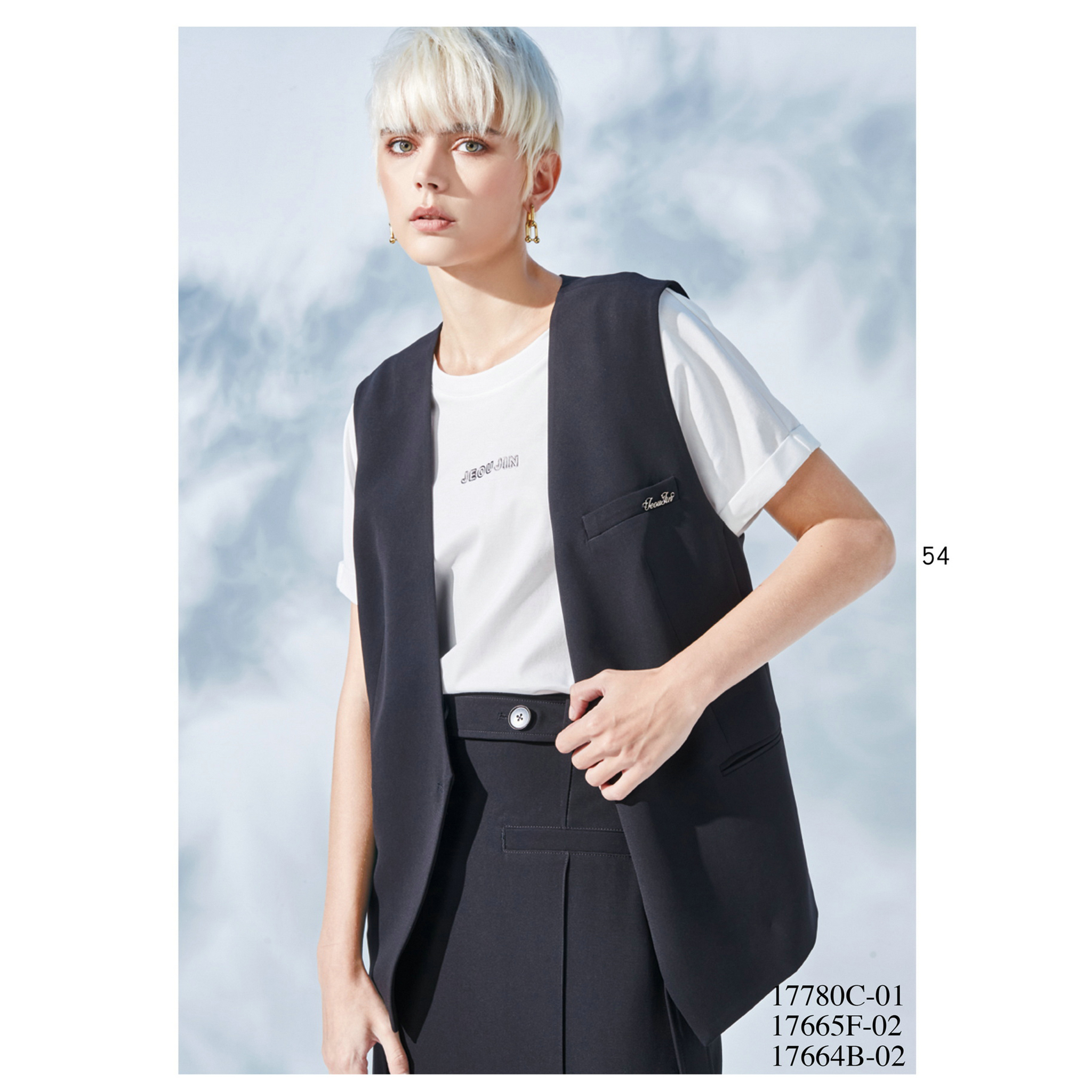 台湾女装 J景 春夏 新款 可议价 17780C 百搭显瘦休闲T恤1280