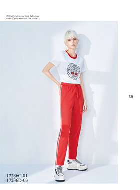 台湾女装 J景 春夏 新款 可议价 17236C 百搭显瘦休闲T恤  1180