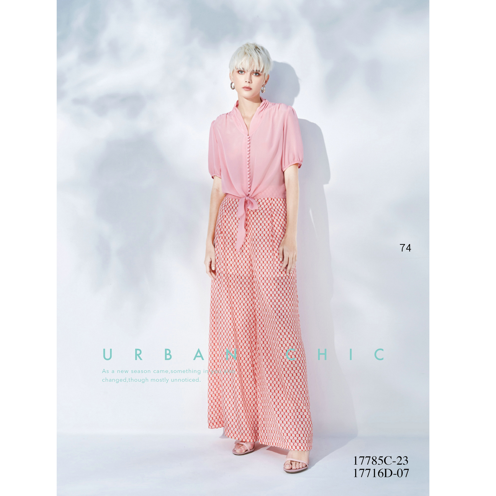 台湾女装 J景 春夏 新款 可议价 17785C百搭显瘦休闲衬衫  1580