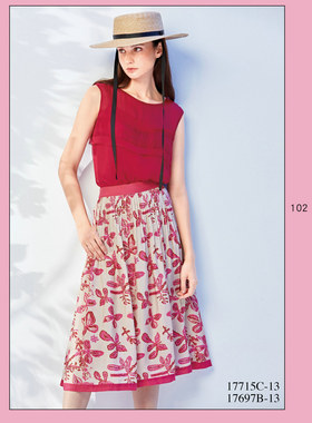 台湾女装 J景 春夏 新款 可议价 17715C 百搭显瘦休闲T恤  1680