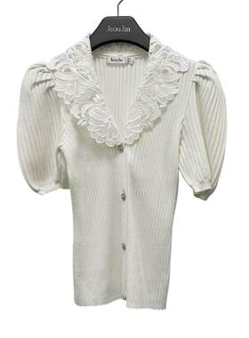 台湾女装 J景 春夏 新款 女装 *U321C 休闲  百搭 针织 上衣 2080