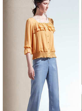 CANDACE 洪*女 春夏 专柜 女装 82307A 休闲 百搭 上衣 外套 2180