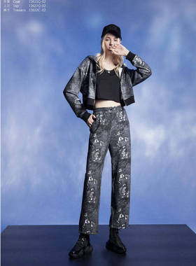 CANDACE 洪*女 秋冬 新款 女装 72631Q 休闲 百搭 上衣 外套 1980