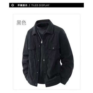 2025男士新款加大加肥灯芯绒夹克外套8842