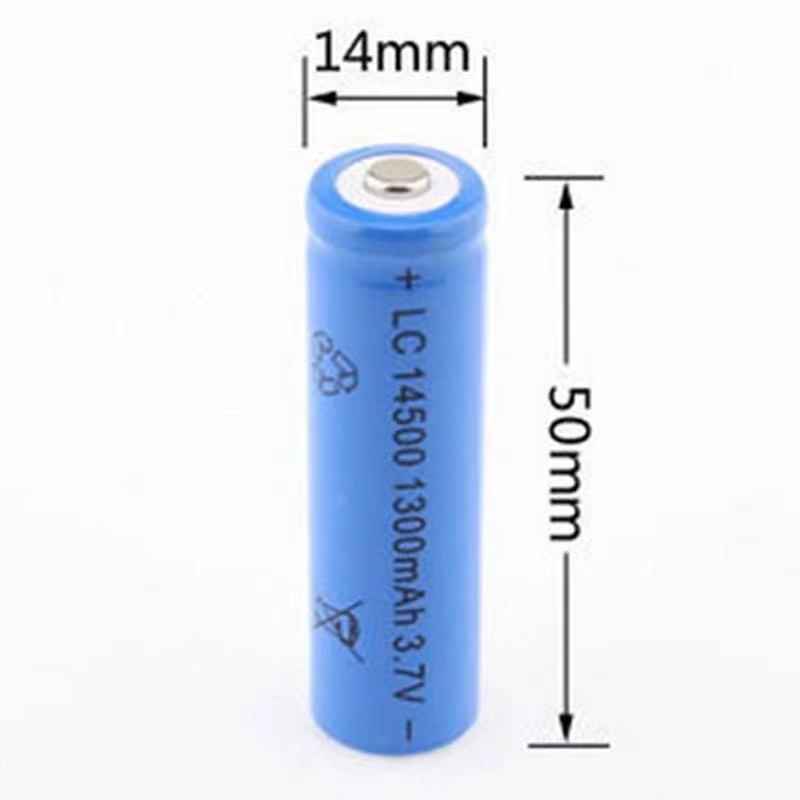 3.7v强光手电筒激光笔充电锂电池