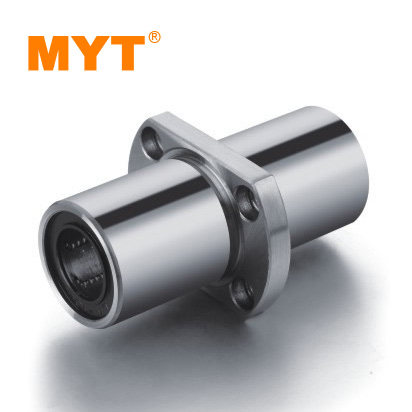 MYT美亚特中间镀镍椭圆法兰直线轴承LMHM16LA 20LA 25 30 35LAUU