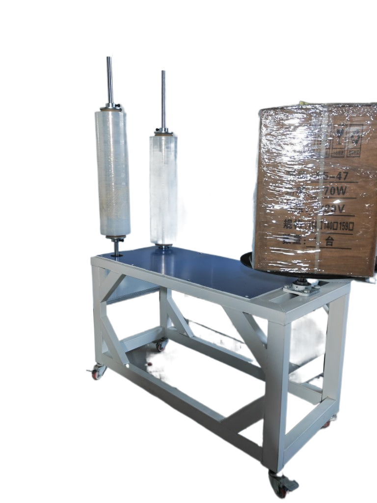 电动缠绕膜打包机拉伸膜包装机缠膜机薄膜缠绕机纸箱围膜机裹膜机