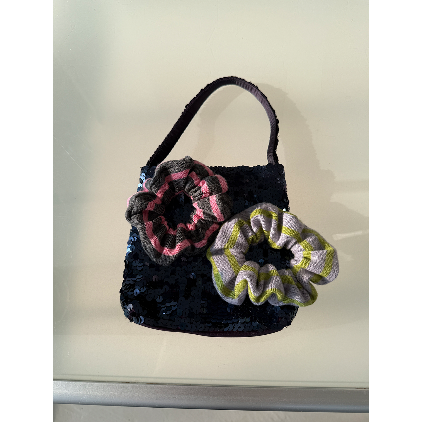 Softruler搭配神器纯棉圆领发圈 条纹开衫周边 绿灰条纹/粉灰条纹,饰品/流行首饰/时尚饰品新,发饰,淘宝优惠券,粉丝福利购,淘宝优惠卷