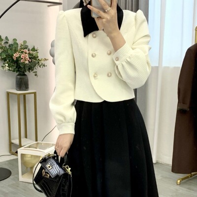 法式小香风短外套女春秋