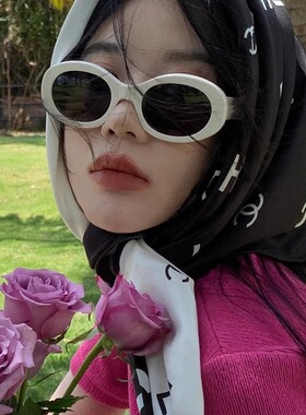 保罗雷朋官网大牌平替墨镜欧美复古椭圆太阳镜女小红书时尚网红潮