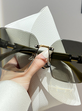 保罗雷朋官网25新款网红无框防紫外线潮流遮阳气质大框百搭墨镜太