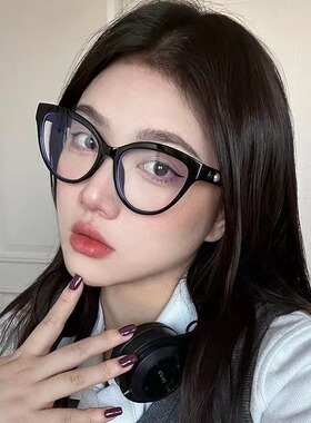 保罗雷朋官网小香家复古豹纹色椭圆框眼镜架防蓝光圆脸显瘦素颜眼