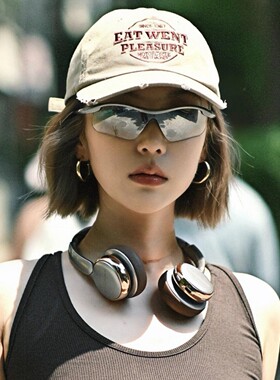 保罗雷朋官网欧美潮流半框墨镜登山运动显脸小防风护目镜户外自行