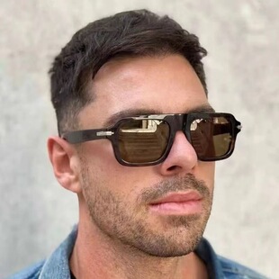 保罗雷朋官网新款 跨境欧美太阳镜男 防紫外线太阳镜高级感墨镜男士