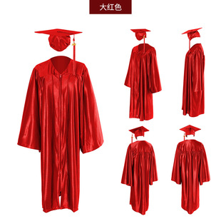 高端学士服硕士服博士服导师服大学研究生文理工科毕业礼服学位服