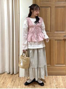 sm2粉色系带马甲 国现1件