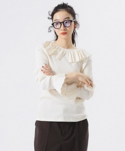 截图拍一元 350元 链接 荷叶边打底 beams分尺码