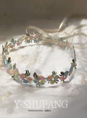 项链韩国超仙樱桃系带choker