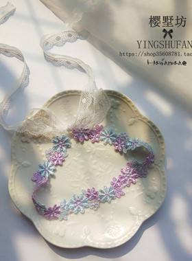 choker浪漫蕾丝系带防过敏锁骨链