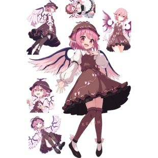 米斯蒂娅萝蕾拉东方project周边二次元笔记本电脑手机行李箱贴纸