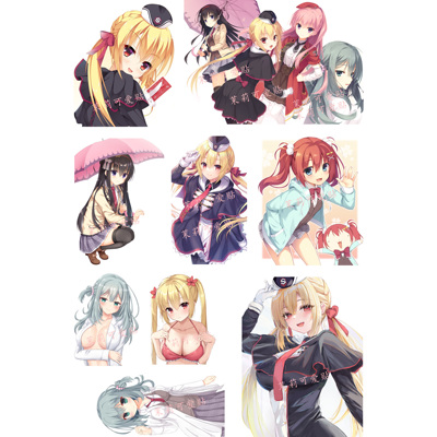 riddlejoker在原七海行李箱贴纸