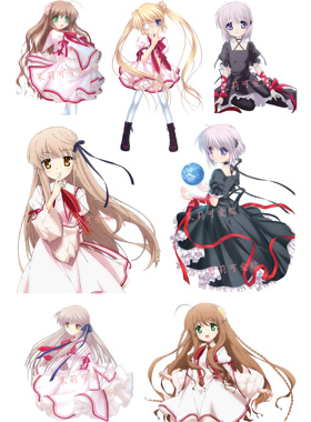 Rewrite寺瑚太朗神户小鸟朱音静流周边笔记本电脑手机行李箱贴纸