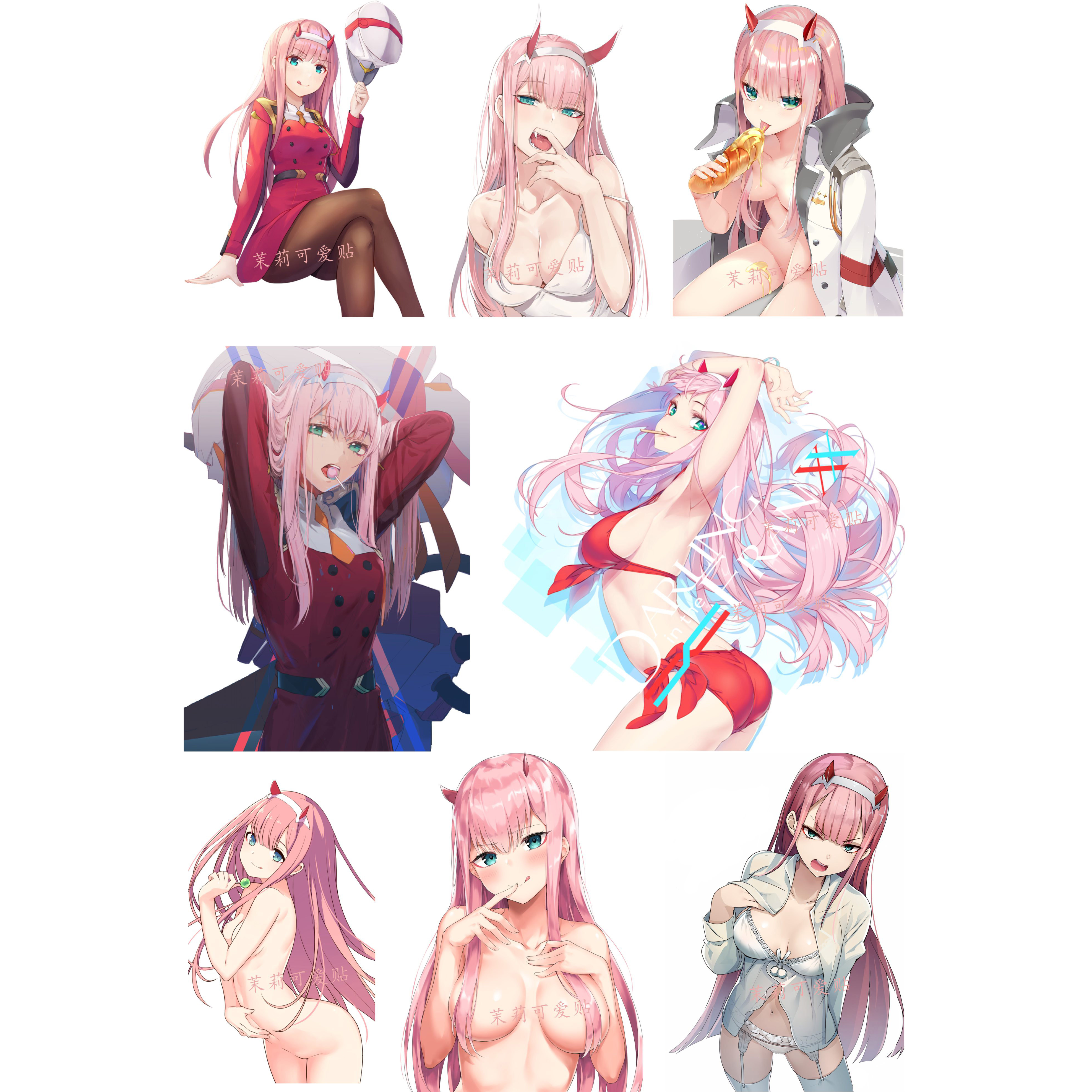 darling国家队02周边动漫笔记本电脑手机行李箱旅行箱拉杆箱贴纸