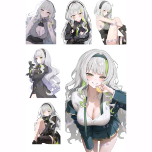 星塔旅人翡冷翠周边游戏二次元笔记本电脑手机行李箱旅行箱贴纸