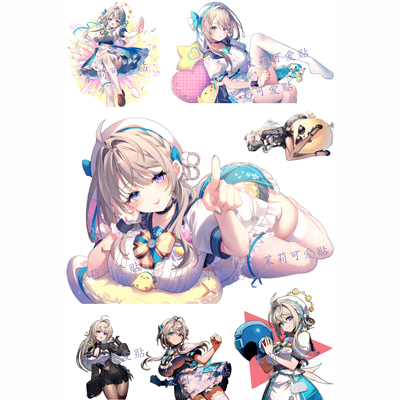 本阿弥梓贴纸笔记本行李箱贴纸