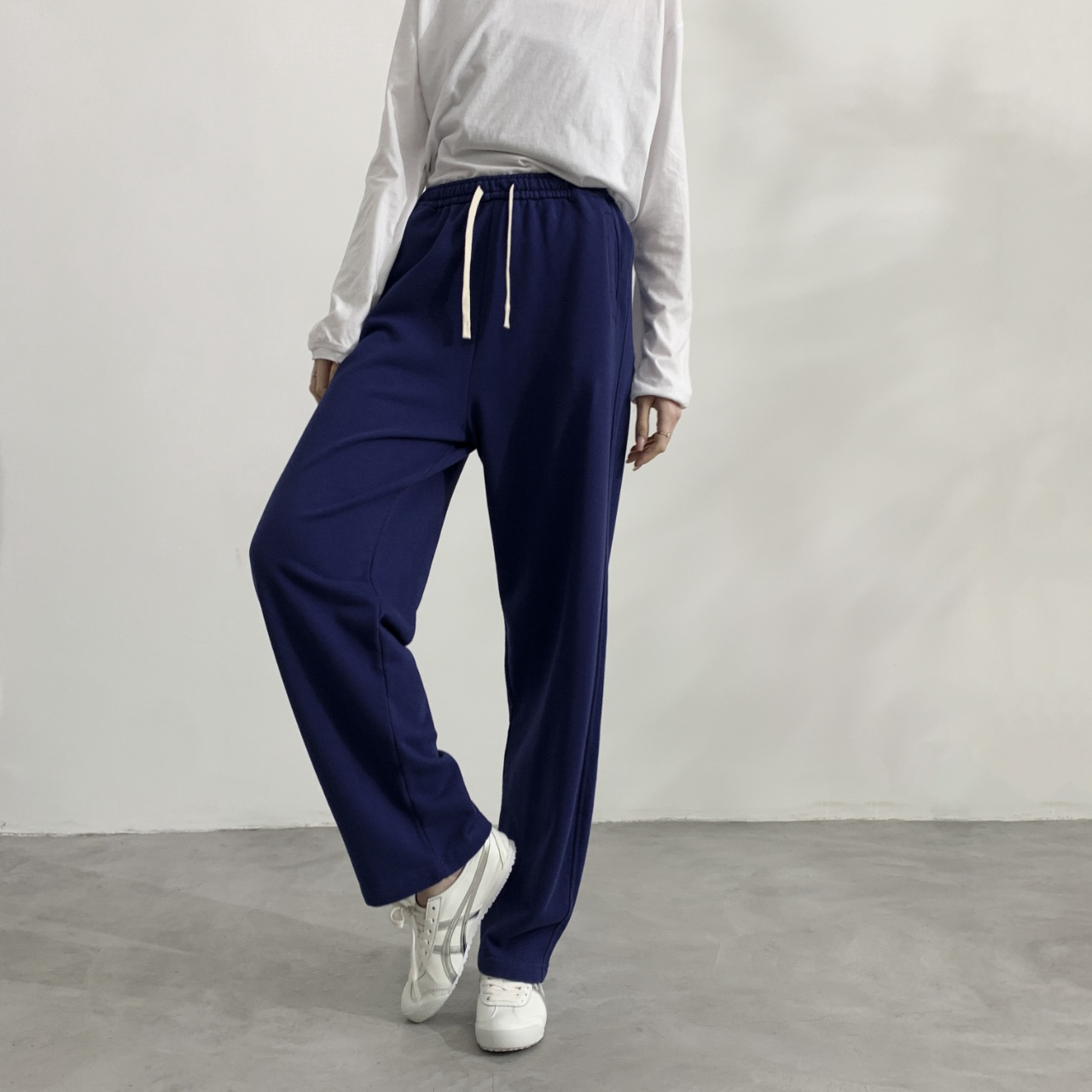 秋季新款毛圈棉卫裤休闲运动长裤