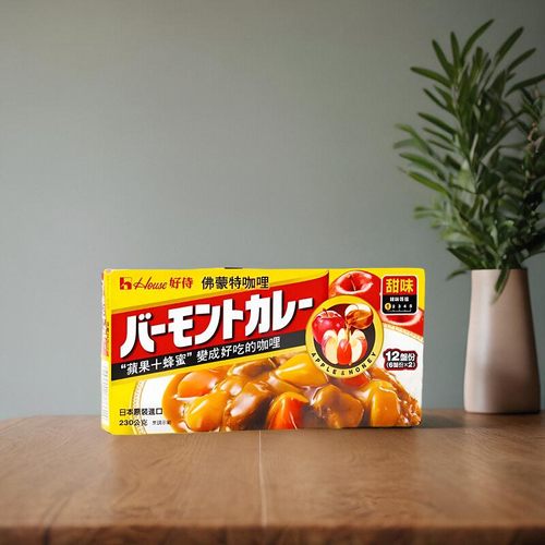 好侍佛蒙特咖喱甜味230g