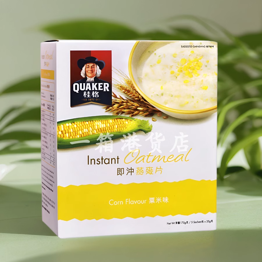 桂格即冲燕麦片粟米味5包