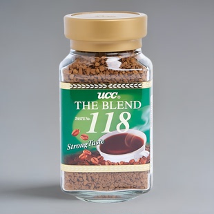 (5香港进口直邮)UCC即溶118咖啡100g悠诗诗冲饮速日本代式货版购