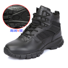 秋冬季新款君洛克16608V底低帮作战靴透气男特种兵战术陆战靴