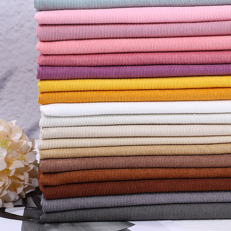 细纹灯芯绒面料秋冬服装布料复古