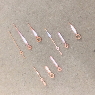 式 玫瑰金适用于2035手表针玫瑰金2035针石英表针手表配件 24个款