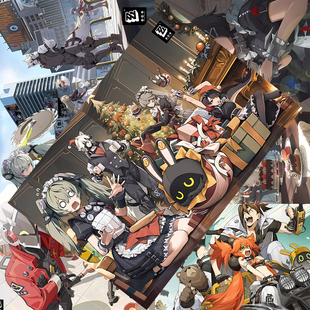 绝区零海报妮可哲玲猫宫又奈安比二次元 动漫周边房间墙贴卧室壁纸