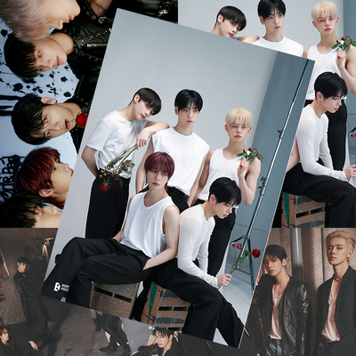 TXT男团海报 崔秀彬姜太显休宁凯崔然竣明星周边高清宿舍墙贴壁纸