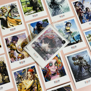 第五人格lomo卡 园丁小女孩作曲家教授二次元周边高清留言小卡片