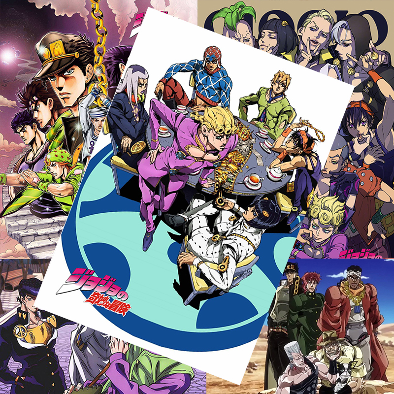 JOJO的奇妙冒险海报 空条徐伦乔巴纳二次元周边宿舍墙贴卧室壁纸