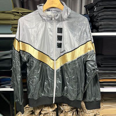 春秋款防晒男士叠穿春秋夏季美训练休闲帅气外穿IPFU夹克