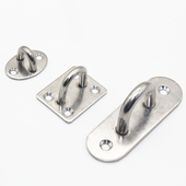 顶装 不锈钢吊钩墙顶部承重环形挂钩顶钩挂投影幕布天花板灯笼钩子