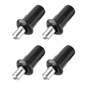 家具连接件弹簧中轴柜门配件门销弹簧隔板销塑料伸缩上下门轴配件