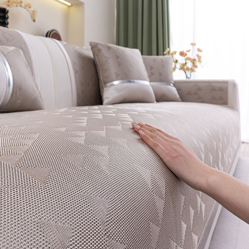 冰丝沙发垫夏季凉席坐垫防滑凉垫2025新款盖布巾皮夏天款直排垫子,居家布艺,沙发垫,淘宝优惠券,粉丝福利购,淘宝优惠卷