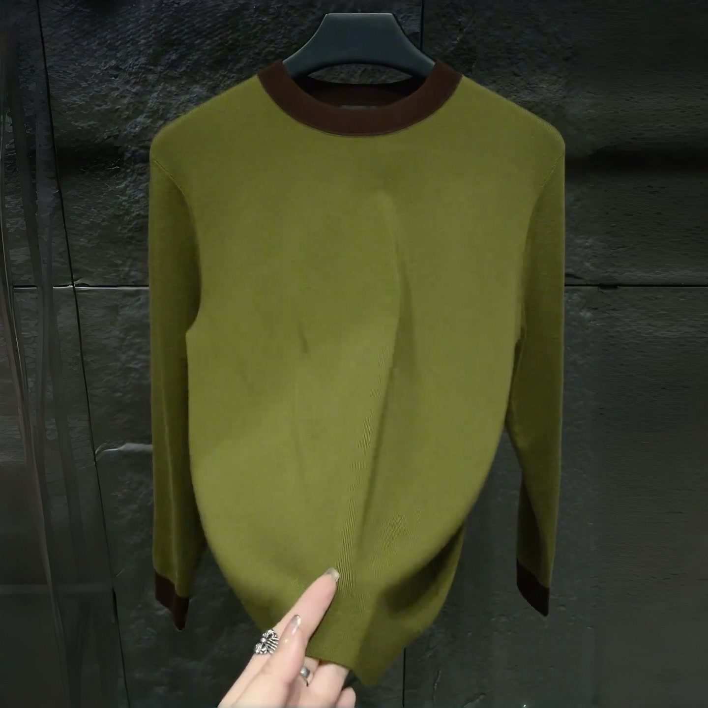 男士针织衫毛衣男款冬季新款男士高奢时尚休闲圆领撞色,男装,针织衫/毛衣,淘宝优惠券,粉丝福利购,淘宝优惠卷