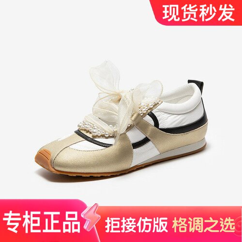 MIO米奥蝴蝶结德训鞋休闲鞋女鞋
