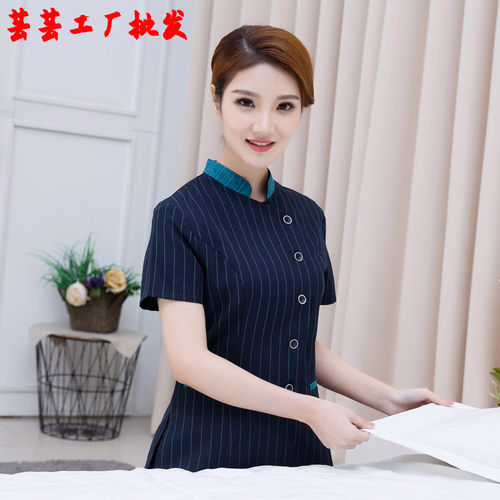 五星级饭店保洁员夏装酒店酒楼pA工作服酒吧会所保洁员服装清洁工