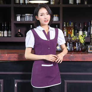 快餐店酒楼服务员短袖夏天蛋糕面包店工作服网咖奶茶面馆男女工装