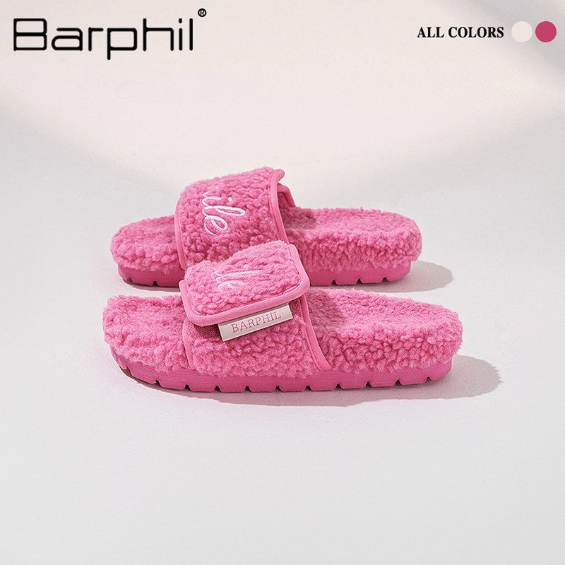 云上耐磨棉秋冬可外穿厚底拖鞋