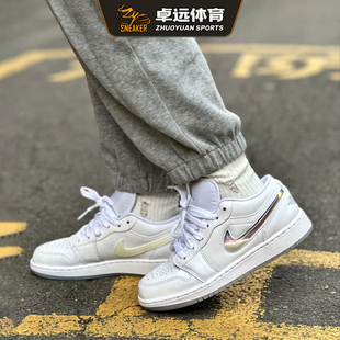 Jordan Low 冰雪奇缘流沙白蓝复古篮球鞋 100 NIKE FQ9112 Air